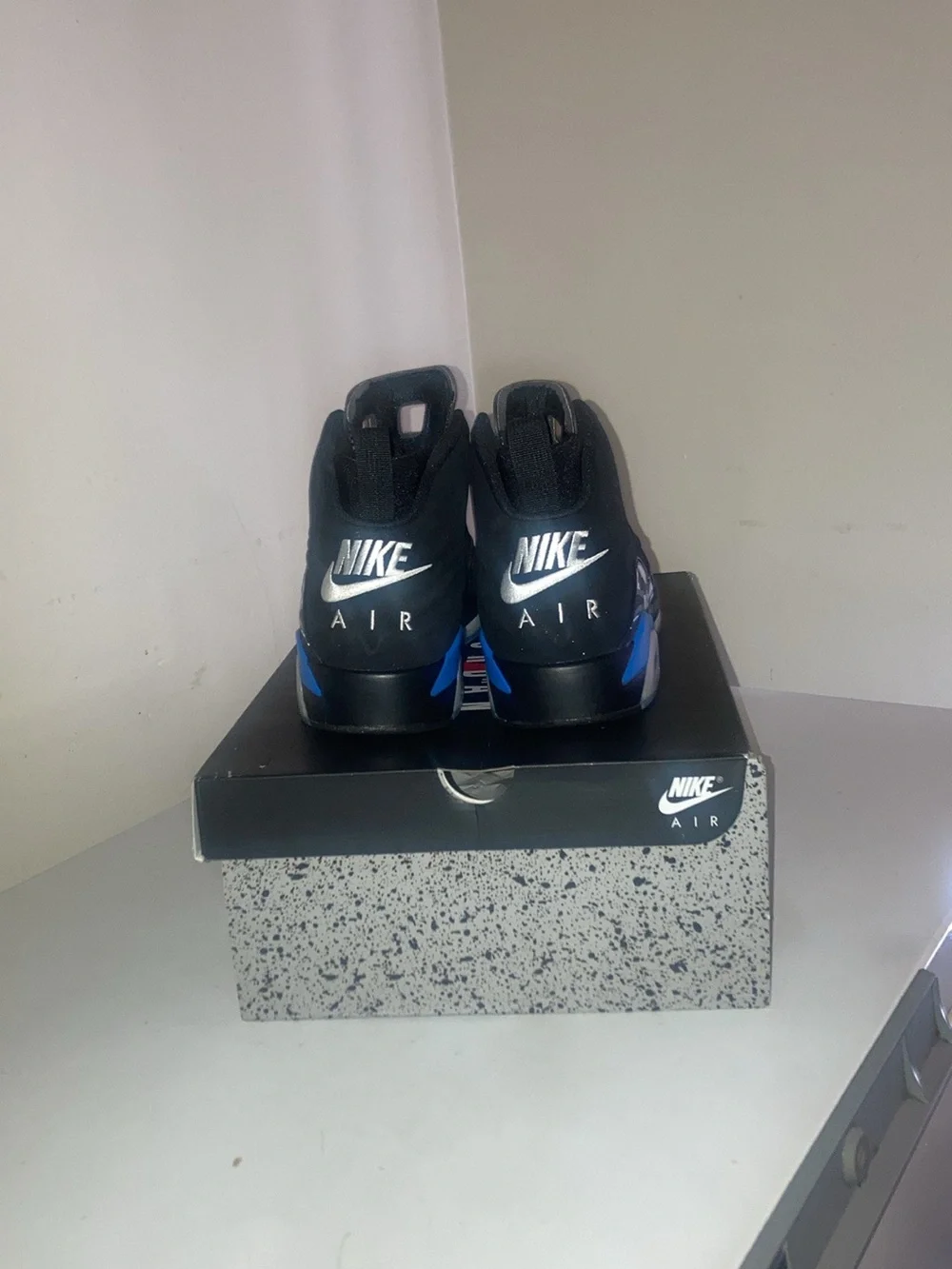 Jordan MVP Box Label - Black / Game Royal / White with Gold Jumpman